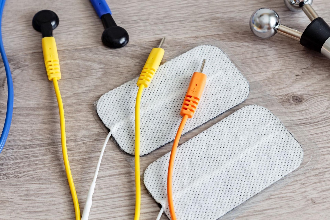 Elektrody i akcesoria wykorzystywane podczas elektrostymulacji
